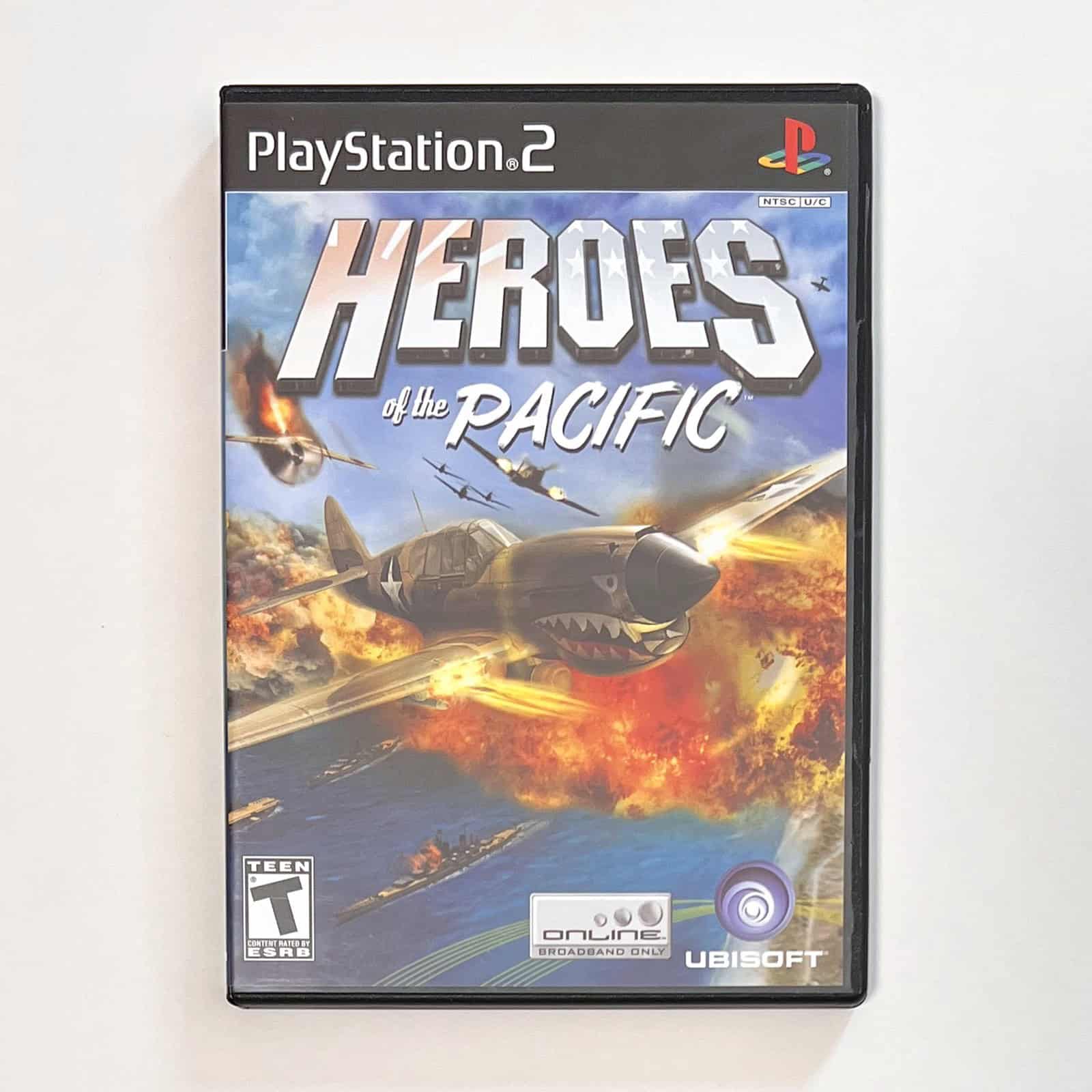 Heroes of the Pacific PS2 front cover