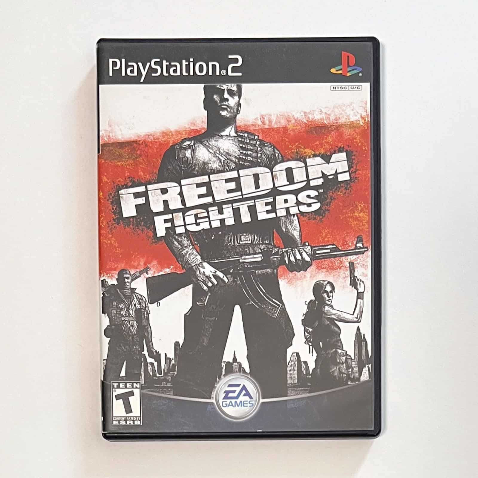 Freedom Fighters PS2 front cover