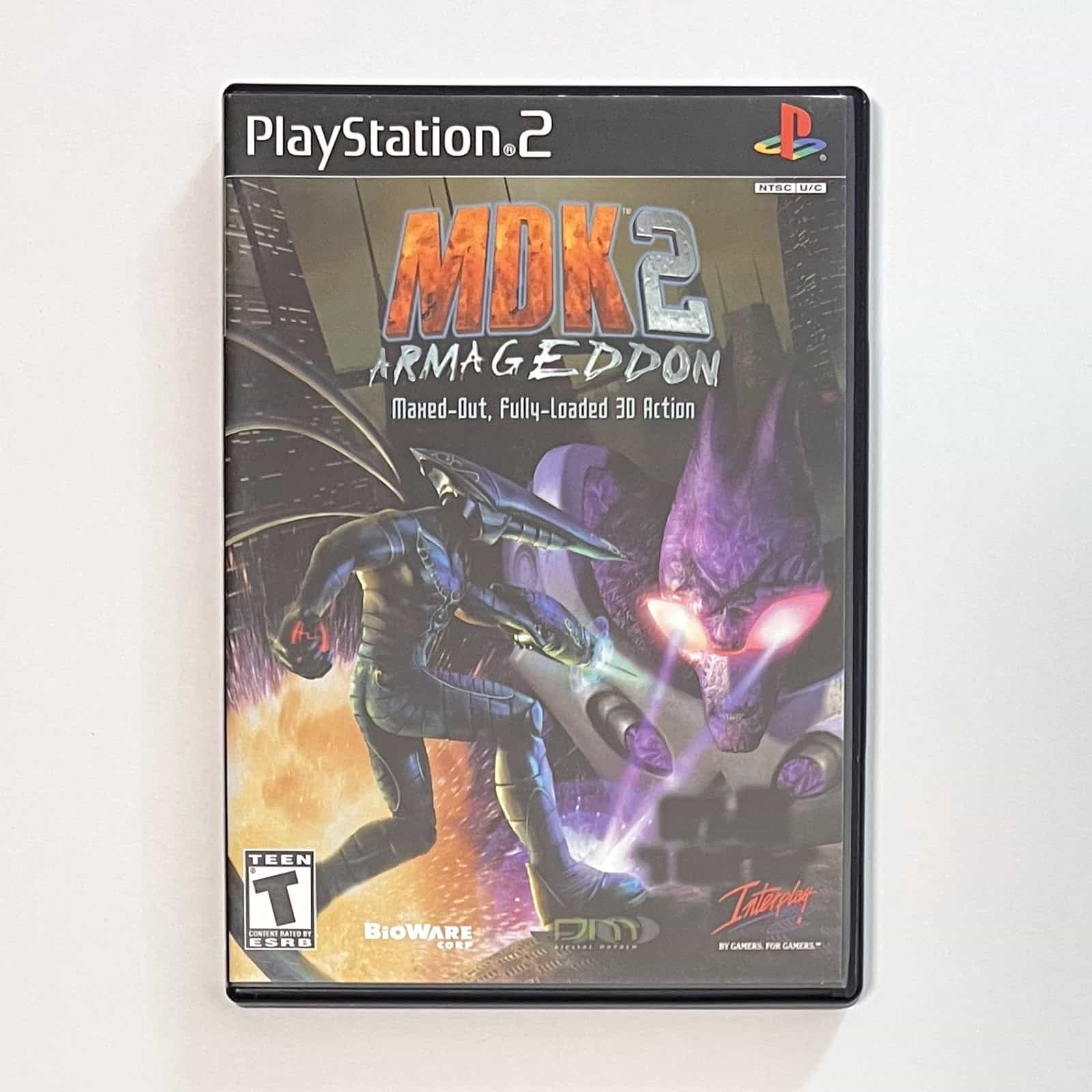 MDK2 Armageddon PS2 front cover