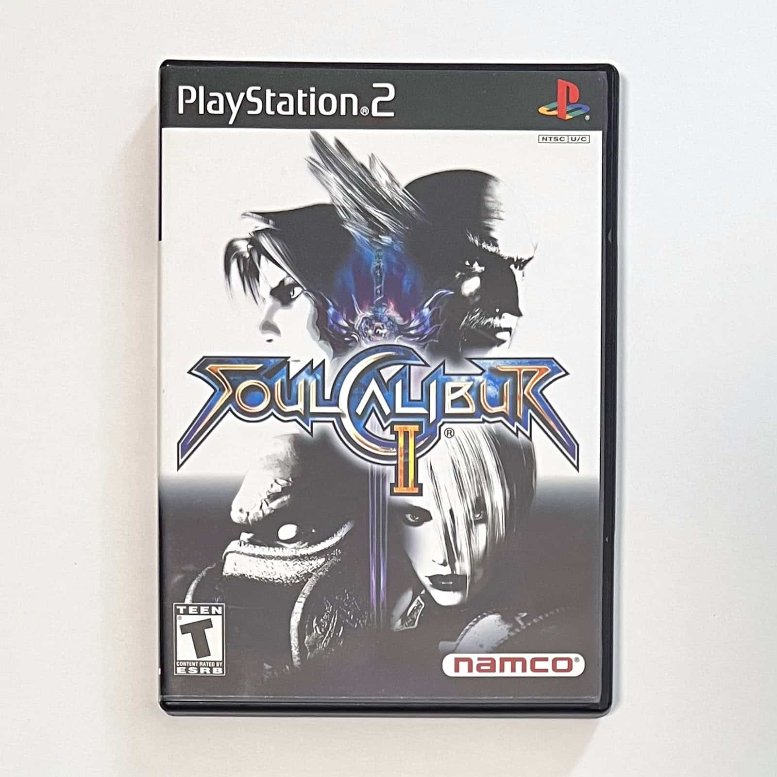 Soulcalibur II PS2 front cover